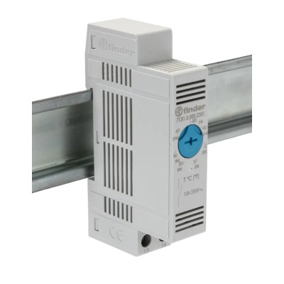 Finder Electronic Thermostat 20 A, 110-240V AC/DC, NO Switch, -20 to 40°C Temperature Setting Range 7T.81.0.000.2301