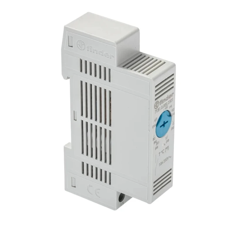 Finder Electronic Thermostat 20 A, 110-240V AC/DC, NO Switch, -20 to 40°C Temperature Setting Range 7T.81.0.000.2301