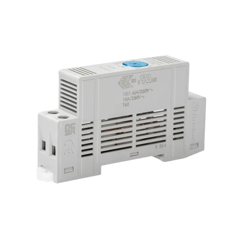 Finder Enclosure Thermostat NO Switch Configuration 20 A 110-240 V AC/DC 0 to 60°C 7T.81.0.000.2303
