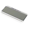 RS PRO 7 Segment LED LCD Monochrome Display, Black on Grey, 1 x 6, LED Backlight, 64x17 mm Viewing Area 185-0193