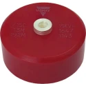 Vishay Single Layer Ceramic Capacitor 1 nF 27kV dc ±20 % N4700 Dielectric Screw Mount 85 °C Max Op. Temp. 715C40KTD10