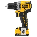 DeWALT XR Brushless Sub-Compact Cordless Drill Driver 12 V 250 W 10 mm Keyless Chuck 57.5 Nm Torque DCD701D2-GB