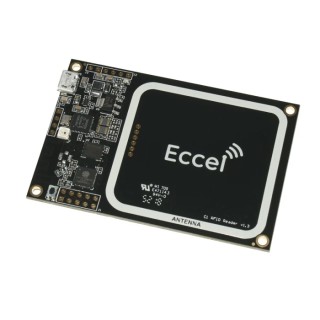 Eccel Technology Ltd RFID Reader USB Interface 13.56 MHz 3V to 5.5V Panel Mount Pepper-C1-USB