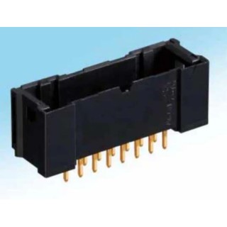 Hirose DF51 Series Straight Through Hole PCB Header 16 Contacts 2 mm Pitch 2 Row Shrouded 