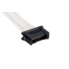Hirose Male Connector Housing 2 mm Pitch 10 Way 2 Row Straight Cable Mount DF51