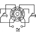 Omron Adapter for Use With H3CR-G Series, H3CR-F Series, H3CR-H Series, H3CR-A Series Y92F-30