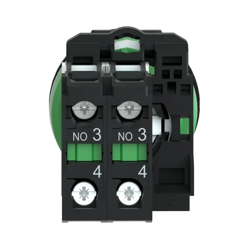 Schneider Electric Selector Switch DPST 3 Positions 30 mm Cutout Diameter IP67 XB5FD33