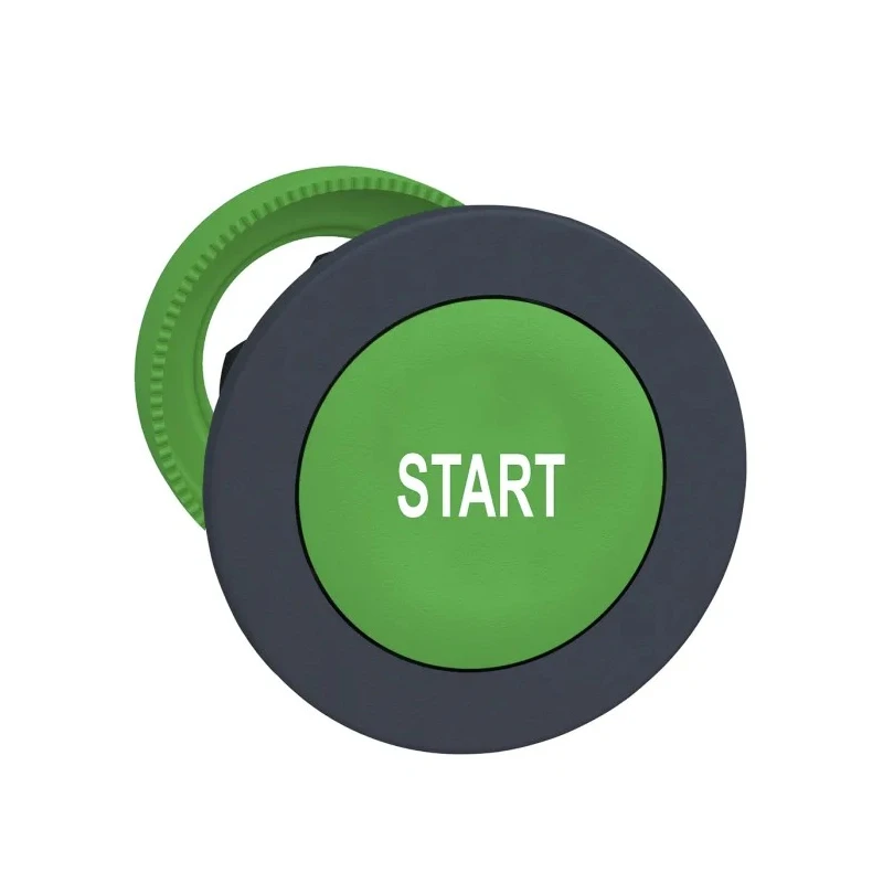 Schneider Electric Harmony Series Green Momentary Push Button Head, 30 mm Cutout, IP66 IP67 IP69K ZB5FA333