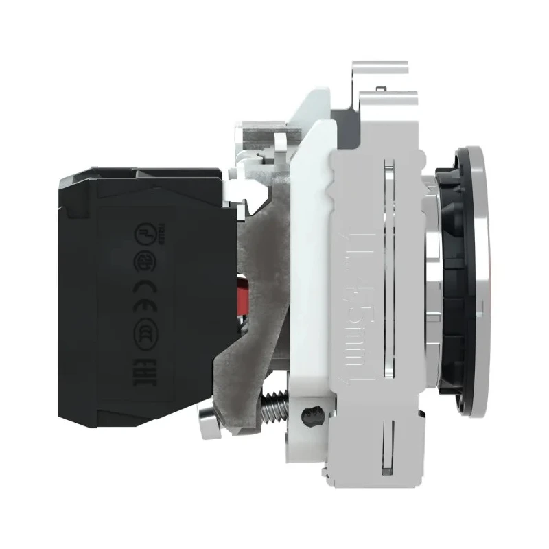Schneider Electric Harmony XB4 Series Push Button Switch Red LED Spring Return Panel Mount 30 mm Cutout SPST 600 V XB4FA42