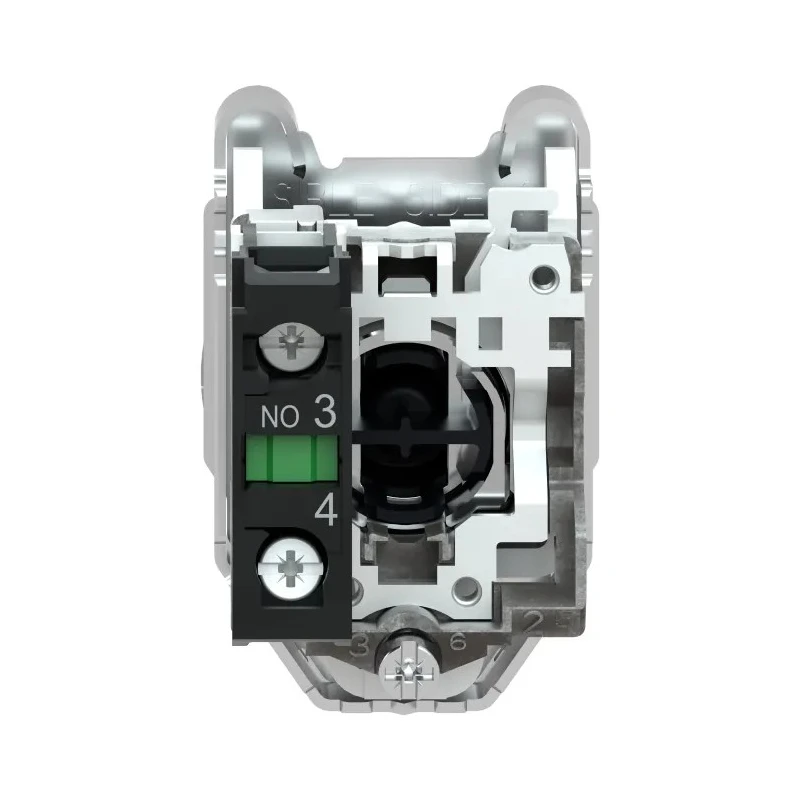 Schneider Electric Harmony XB4 Series Push Button Switch, Spring Return, Panel Mount, 30 mm Cutout, SPST Contact XB4FA21