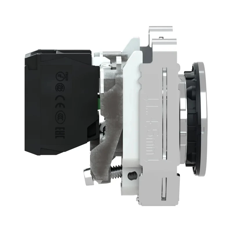 Schneider Electric Harmony XB4 Series Push Button Switch, Spring Return, Panel Mount, 30 mm Cutout, SPST Contact XB4FA21