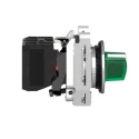 Schneider Electric Selector Switch SPDT 2 Positions Illuminated 30 mm Cutout Diameter XB4FK123G5