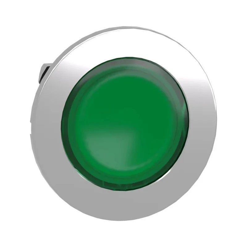 Schneider Electric Harmony Series Green Push Button Head 30.5 mm Cutout IP66 IP67 IP69 IP69K ZB4FV033
