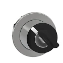 Schneider Electric Harmony 2-position Key Switch Head, Round Key, Stay Put Operation, 30 mm Cutout ZB4FG2