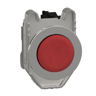 Schneider Electric Harmony XB4 Series Push Button Switch, Red Actuator, Spring Return, Panel Mount, 30 mm Cutout XB4FL42