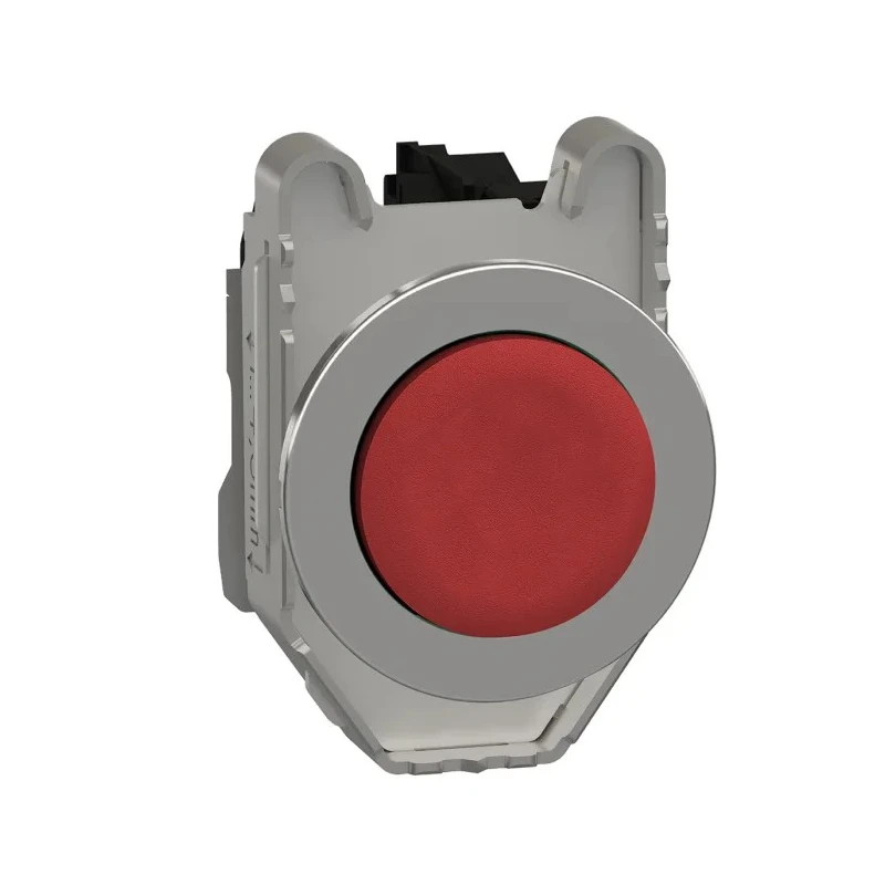 Schneider Electric Harmony XB4 Series Push Button Switch, Red Actuator, Spring Return, Panel Mount, 30 mm Cutout XB4FL42