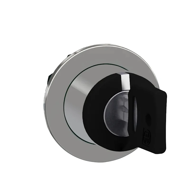 Schneider Electric Harmony 3-position Key Switch Head, Spring Return, 30 mm Cutout ZB4FG08