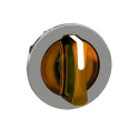 Schneider Electric ZB4 Series 3 Position Illuminated Selector Switch Head 30 mm Cutout Orange Handle IP69 IP67 IP66 ZB4FK1753