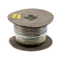 RS PRO 6491X Series Green Yellow Hook Up Wire 7x2.14 mm Copper Conductor 50 m PVC Jacket 450-750V 70°C 185-3918