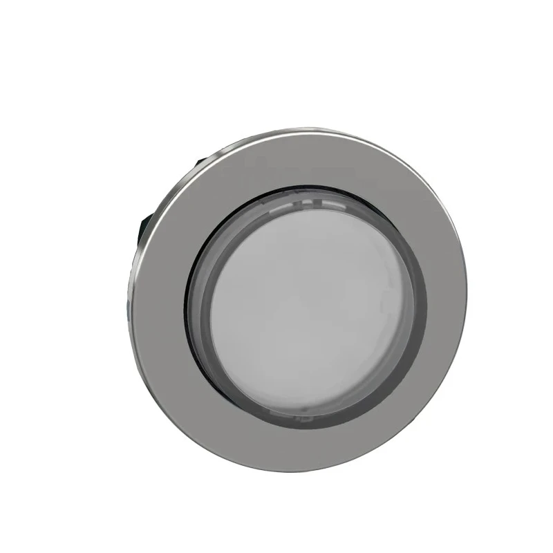 Schneider Electric Flush White LED Pilot Light Head Harmony 30 mm Cutout 240V IP66 IP67 IP66K IP69 Round ZB4FW113