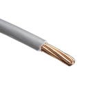 RS PRO Grey Hook Up Wire 7/2.52 mm Core Strands 50 m Thermoplastic Polyolefin Insulation 450, 750V 6491B 185-3986