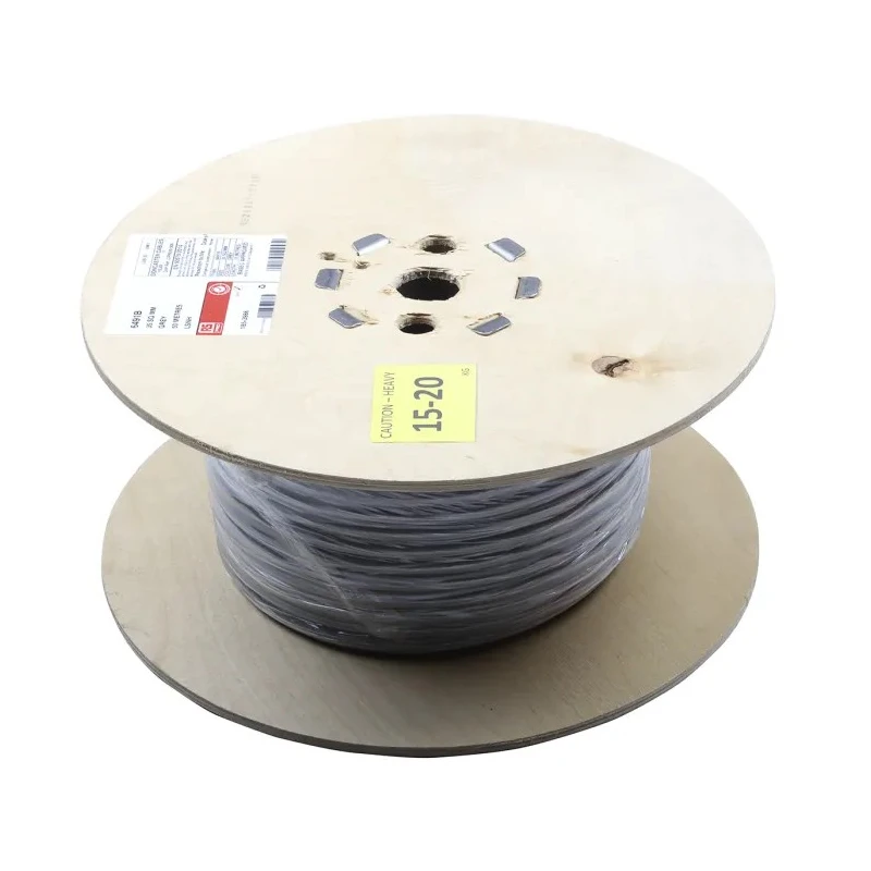 RS PRO Grey Hook Up Wire 7/2.52 mm Core Strands 50 m Thermoplastic Polyolefin Insulation 450, 750V 6491B 185-3986