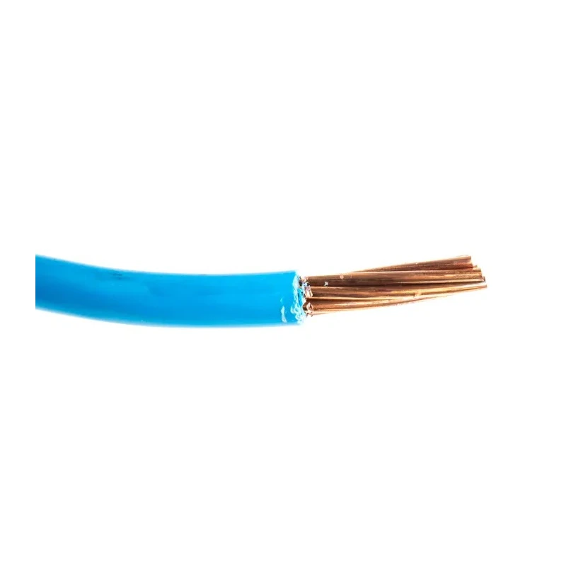 RS PRO 6491B Series Blue Hook Up Wire 7 x 2.14 mm Core Strands, 50 m Length, Thermoplastic Polyolefin Insulation 185-3969