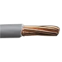 RS PRO Grey Hook Up Wire 7/2.52 mm Core Strands 50 m Thermoplastic Polyolefin Insulation 450, 750V 6491B 185-3986