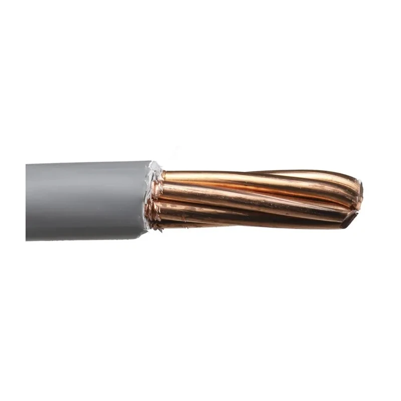 RS PRO Grey Hook Up Wire 7/2.52 mm Core Strands 50 m Thermoplastic Polyolefin Insulation 450, 750V 6491B 185-3986