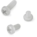 Wurth Elektronik Cross Pan Nylon Machine Screw 6 mm M3 97790603111