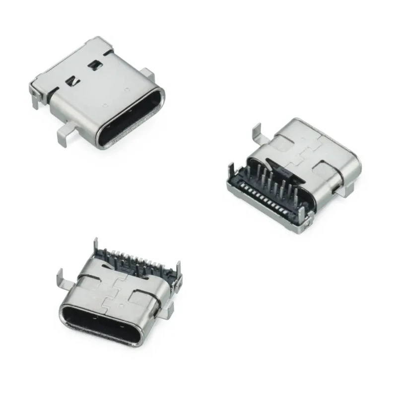 Wurth Elektronik USB Type C Straight Through Hole Female Connector 1 Port USB 3.1 5A 100V 632723130112