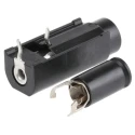 Schurter 10A PCB Mount Fuse Holder, 1-Pole, for 5 x 20 mm Fuses, 250V AC, Thermoplastic Body, Model 0031.3558