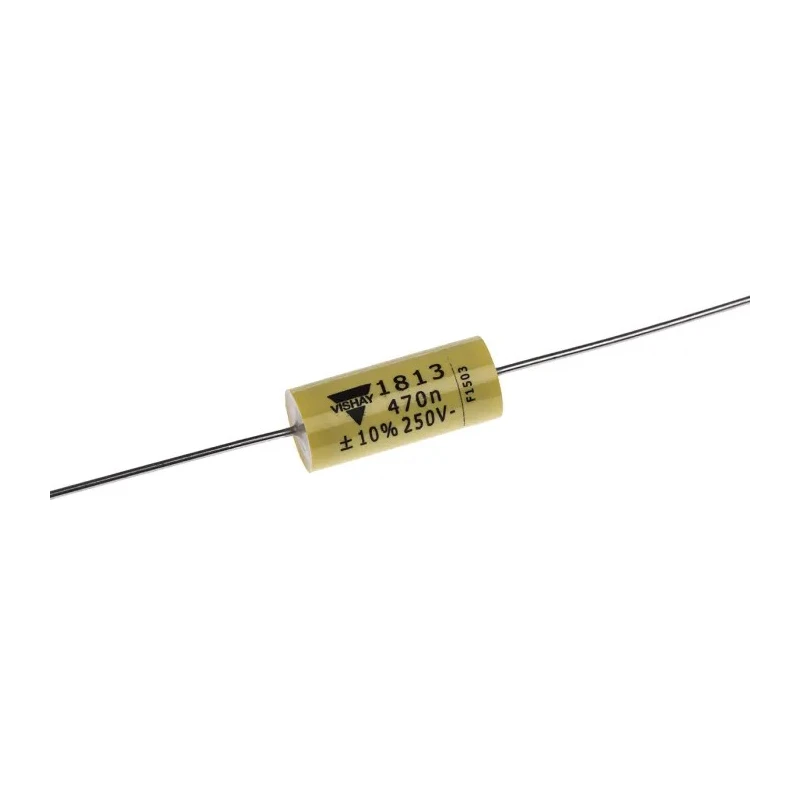 Vishay MKT 1813 Film Capacitor 470 nF 160V AC 250V DC Through Hole MKT1813447255