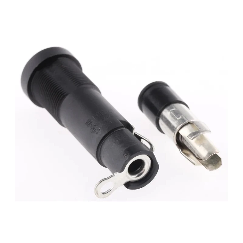 Schurter 20A Panel Mount Fuse Holder for 5 x 20 mm Fuse, 250V, Thermoplastic, Slotted Cap, Model 0031.1753