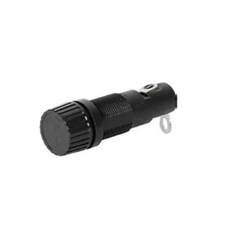 Schurter 20A Panel Mount Fuse Holder for 20 mm Fuse Size, 250V AC, Thermoset Body FEU Series 0031.1803