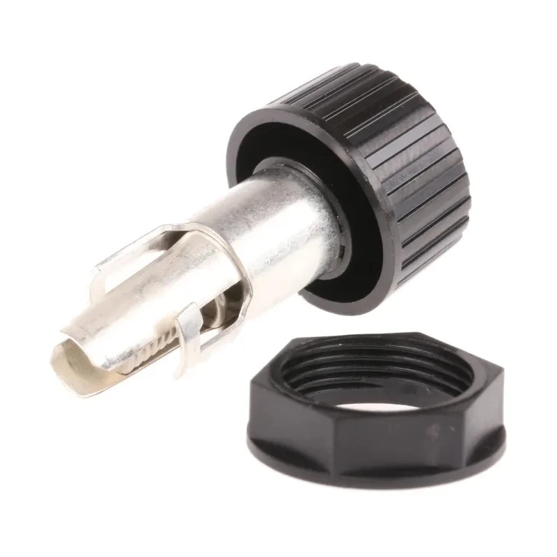 Schurter 20A Panel Mount Fuse Holder for 20 mm Fuse Size, 250V AC, Thermoset Body FEU Series 0031.1803