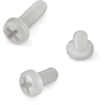 Wurth Elektronik Cross Pan Nylon Machine Screw 8 mm M3 97790803111
