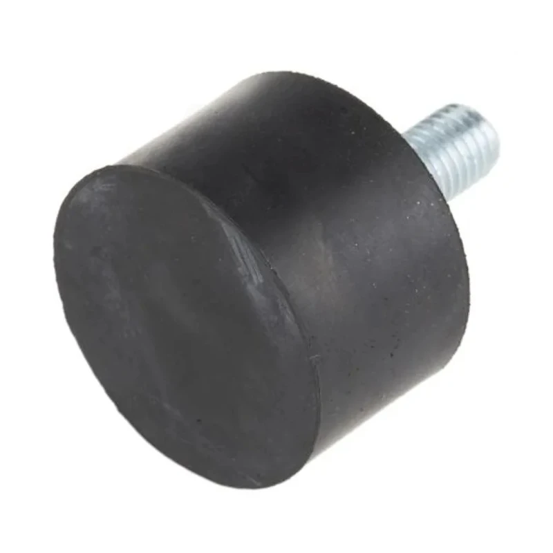 FIBET Cylindrical M10 Anti-Vibration Mount Male Buffer Foot 136.48 kg Compression 50 mm OD 55 mm H 185-4495
