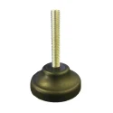 RS PRO M8 40 mm Diameter Adjustable Foot Polyamide Base 500 kg Static Load Capacity 185-4497