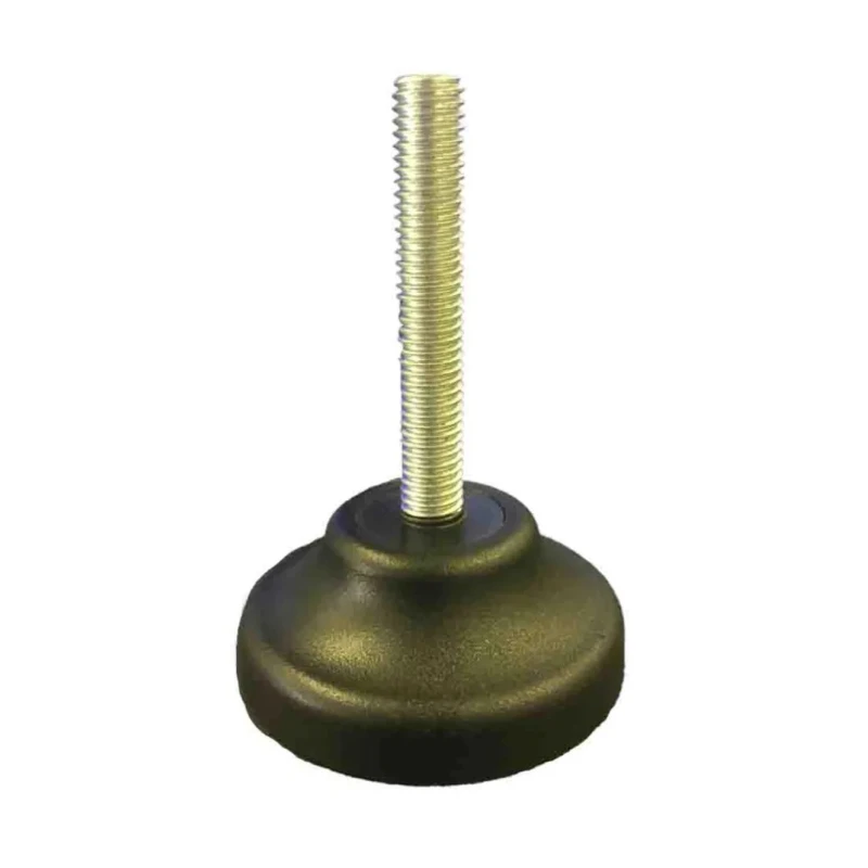 RS PRO M8 40 mm Diameter Adjustable Foot Polyamide Base 500 kg Static Load Capacity 185-4497