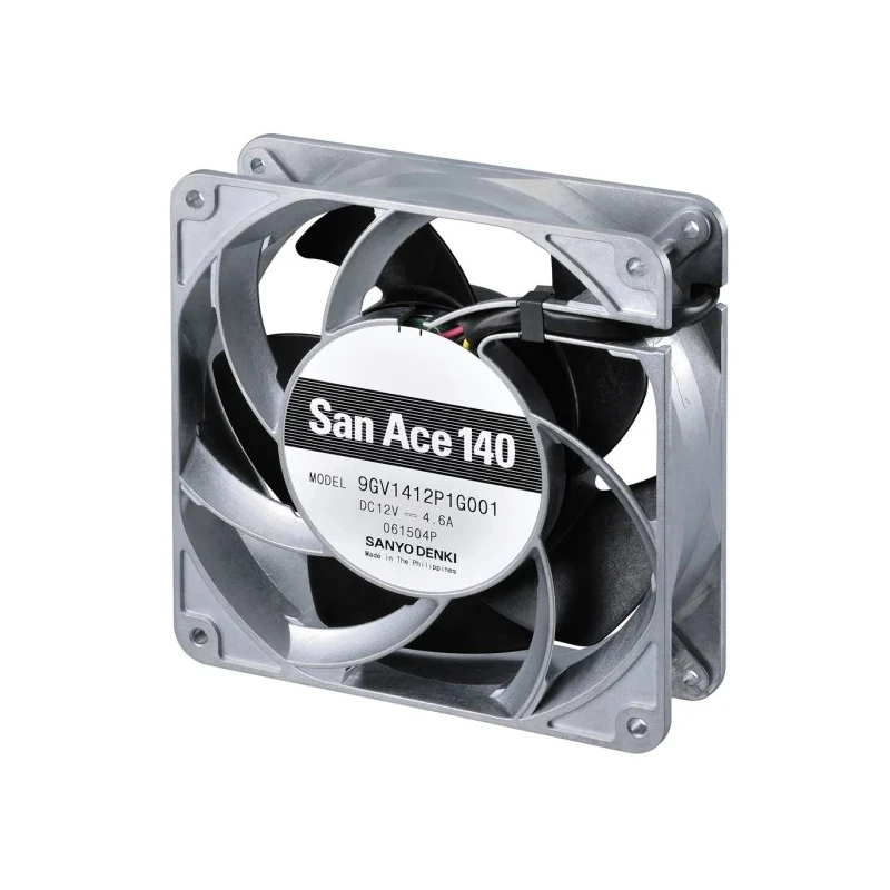 Sanyo Denki 9GV Series Axial Fan, 48V DC, 2.66 m³/min Air Flow, 55.2W Power Consumption, 1.15A Max Current 9GV1448P1G001
