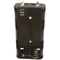 RS PRO C Battery Holder Snap-in Mount Polypropylene Body Solder Tag Termination 4 Cells 54.5mm x 109mm x 24mm 185-4619