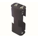 RS PRO AA Size Battery Holder Snap-in Mount Polypropylene Body Solder Tag Termination 185-4649