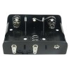 RS PRO Battery Holder for 3 C Size Cells with Solder Tag 185-4621