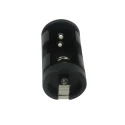 RS PRO Battery Holder with Switch for 1 Cell 1/2 AA Size Polypropylene Body 185-4653
