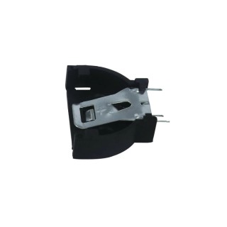 RS PRO CR2032 Battery Holder Surface Mount Nylon 66 +15%GF, 500V, 2A CR2032
