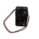 RS PRO N Size 4-Cell Battery Holder Lead Wire Polypropylene Body Coil Spring Termination 185-4756