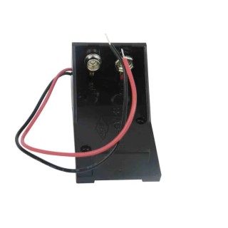 RS PRO 9 V PP3 Battery Holder Coil Spring Polypropylene Lead Wire Mount 54.4 x 30.3 x 20.7mm 185-4795