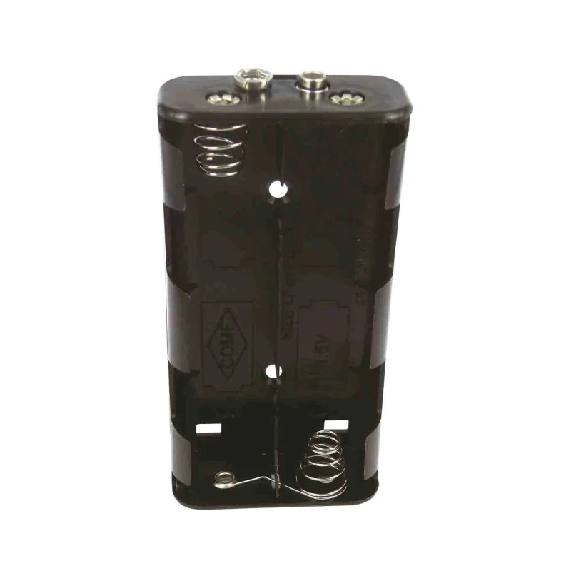 RS PRO C Battery Holder Spring Polypropylene Snap-in Mount 4 Cells 109mm x 54.5mm x 24mm 185-4620
