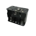 RS PRO C Size 6-Cell Snap-in Polypropylene Battery Holder with Spring Termination 185-4614